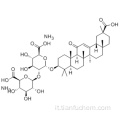 acido aD-Glucopiranosiduronico, (57191529,3b, 20b) -20-carbossi-11-oxo-30-norolean-12-en-3-il 2-ObD-glucopiranonurosil-, ammoniumsalt (1: 1) CAS 53956-04- 0